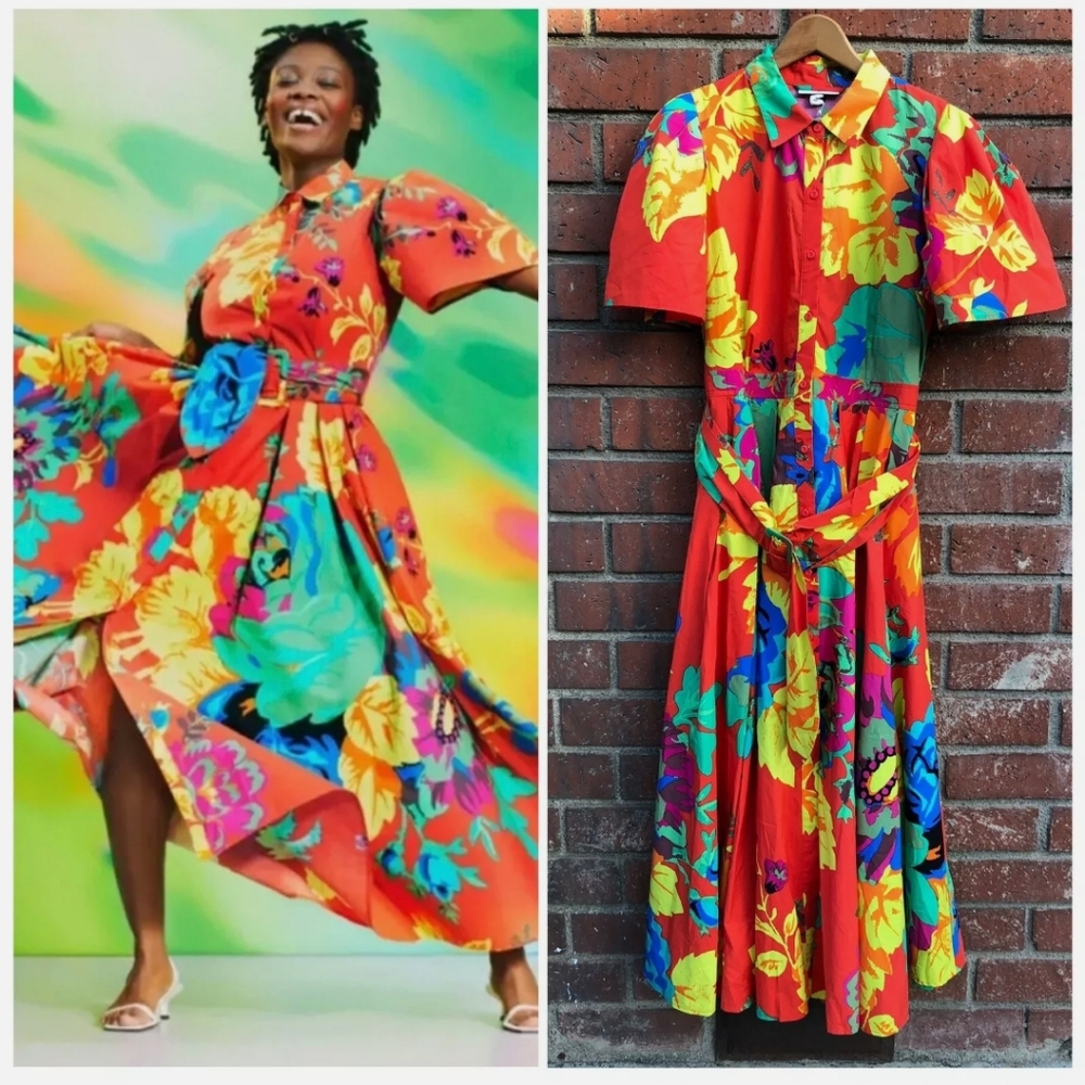 Christopher John Rogers Target Floral Puff Sleeve